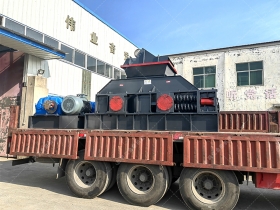大型對輥草莓黄色网站下载發往湖北河卵石製砂